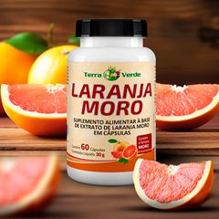 LARANJA MORO TERRA VERDE 60 CAPS (FRASCO)